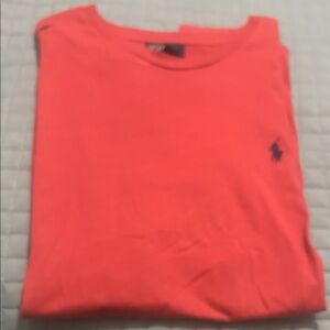 Polo by Ralph Lauren Men's Bright Coral Tee
